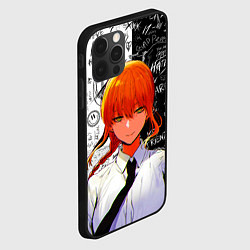 Чехол для iPhone 12 Pro Max Макима в костюме - Человек бензопила, цвет: 3D-черный — фото 2