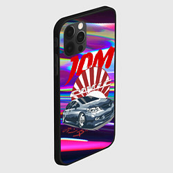 Чехол для iPhone 12 Pro Max Honda Civic - JDM style, цвет: 3D-черный — фото 2