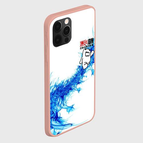 Чехол iPhone 12 Pro Max Jdm style - Japan / 3D-Светло-розовый – фото 2