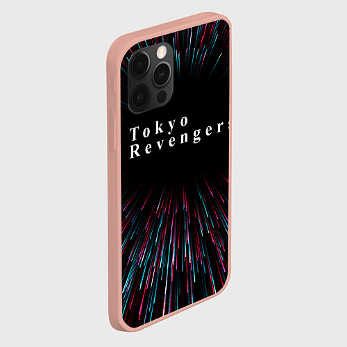 Чехол iPhone 12 Pro Max Tokyo Revengers infinity / 3D-Светло-розовый – фото 2