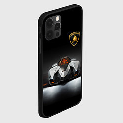 Чехол для iPhone 12 Pro Max Lamborghini Egoista - Italy, цвет: 3D-черный — фото 2