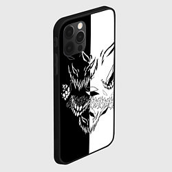 Чехол для iPhone 12 Pro Max Drain Face ZXC, цвет: 3D-черный — фото 2