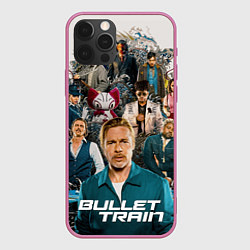 Чехол для iPhone 12 Pro Max Bullet train, цвет: 3D-малиновый