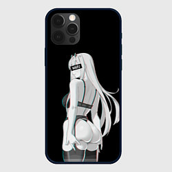 Чехол для iPhone 12 Pro Max Waifu Zero Two, цвет: 3D-черный