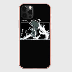 Чехол для iPhone 12 Pro Max Шихоин Йоруичи неко, цвет: 3D-светло-розовый