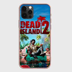 Чехол для iPhone 12 Pro Max Dead island two, цвет: 3D-светло-розовый