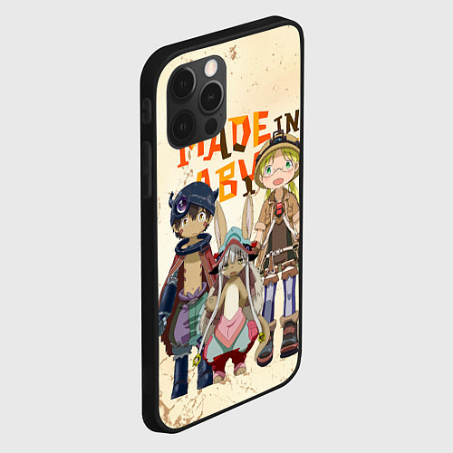 Чехол iPhone 12 Pro Max Made in Abyss / 3D-Черный – фото 2