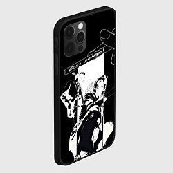 Чехол для iPhone 12 Pro Max Easy revenge - Человек бензопила, цвет: 3D-черный — фото 2