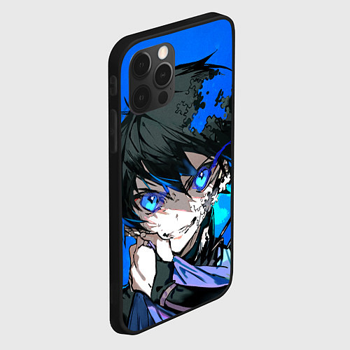 Чехол iPhone 12 Pro Max Ёити Исаги art / 3D-Черный – фото 2
