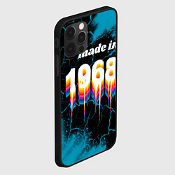 Чехол для iPhone 12 Pro Max Made in 1968: liquid art, цвет: 3D-черный — фото 2