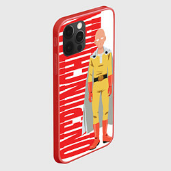 Чехол для iPhone 12 Pro Max Onepunchman, цвет: 3D-красный — фото 2