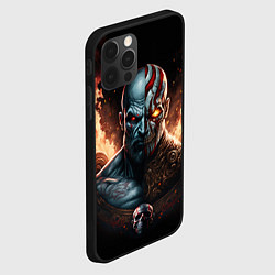 Чехол для iPhone 12 Pro Max God of War life and dead, цвет: 3D-черный — фото 2