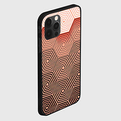 Чехол для iPhone 12 Pro Max Multi- faceted pattern, цвет: 3D-черный — фото 2