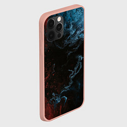 Чехол для iPhone 12 Pro Max Красно синее небо, цвет: 3D-светло-розовый — фото 2