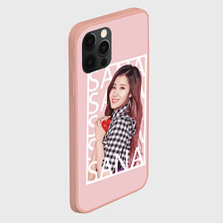 Чехол для iPhone 12 Pro Max Сана Twice, цвет: 3D-светло-розовый — фото 2