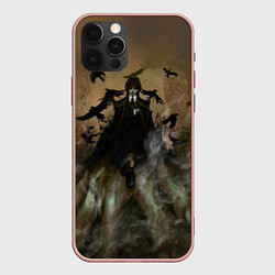 Чехол iPhone 12 Pro Max Уэнсдэй и вороны