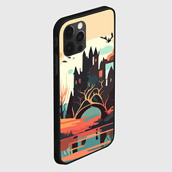 Чехол для iPhone 12 Pro Max Autumn Castle - Huf&Sya, цвет: 3D-черный — фото 2