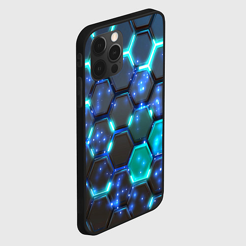 Чехол iPhone 12 Pro Max Броня нового мира / 3D-Черный – фото 2