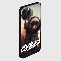 Чехол для iPhone 12 Pro Max Cyber animal, цвет: 3D-черный — фото 2