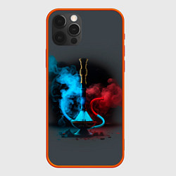 Чехол для iPhone 12 Pro Max Кальянка, цвет: 3D-красный