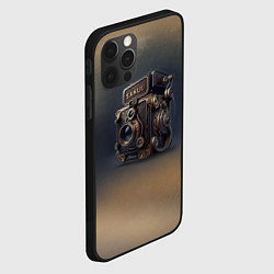 Чехол для iPhone 12 Pro Max Странный фотоаппарат, цвет: 3D-черный — фото 2