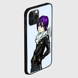 Чехол для iPhone 12 Pro Max Ято в платке, цвет: 3D-черный — фото 2