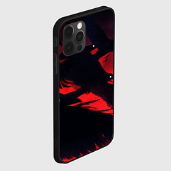 Чехол для iPhone 12 Pro Max Пикирующие вороны, цвет: 3D-черный — фото 2