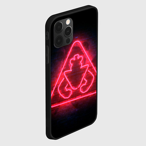 Чехол iPhone 12 Pro Max Five Nights at Freddys: Security Breach / 3D-Черный – фото 2