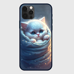 Чехол iPhone 12 Pro Max Котик в мешке