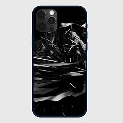 Чехол для iPhone 12 Pro Max Осколки, цвет: 3D-черный