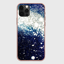 Чехол для iPhone 12 Pro Max Необъятные просторы вселенной, цвет: 3D-светло-розовый