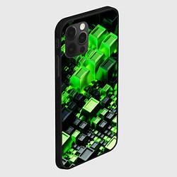 Чехол для iPhone 12 Pro Max Броня крипера из майнкрафт, цвет: 3D-черный — фото 2