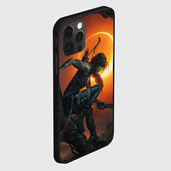 Чехол для iPhone 12 Pro Max Lara Croft, цвет: 3D-черный — фото 2