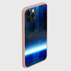 Чехол для iPhone 12 Pro Max Звездопад в океане, цвет: 3D-светло-розовый — фото 2