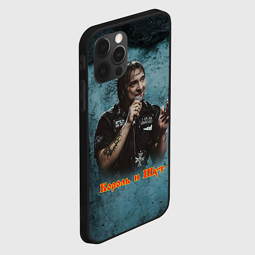 Чехол iPhone 12 Pro Max Михаил Горшенев КиШ / 3D-Черный – фото 2