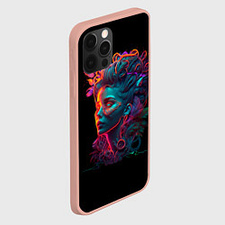 Чехол для iPhone 12 Pro Max The Neon Queen, цвет: 3D-светло-розовый — фото 2