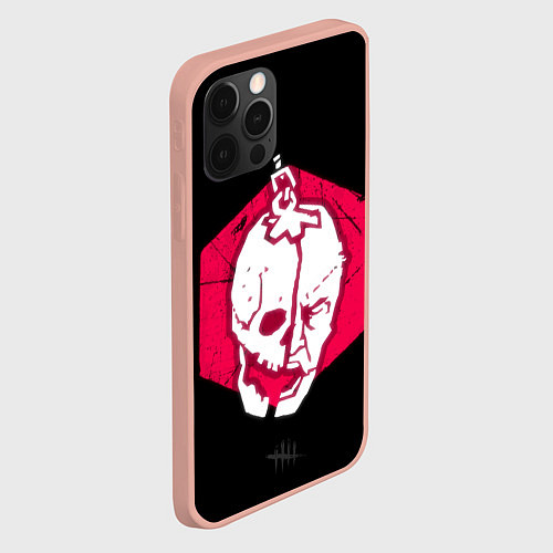 Чехол iPhone 12 Pro Max Dead by Daylight - memento mori / 3D-Светло-розовый – фото 2