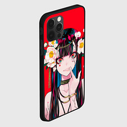 Чехол для iPhone 12 Pro Max Anime vampire girl, цвет: 3D-черный — фото 2