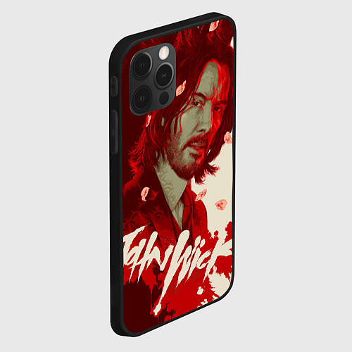 Чехол iPhone 12 Pro Max John wick osaka / 3D-Черный – фото 2