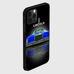 Чехол для iPhone 12 Pro Max Американский роскошный автомобиль Lincoln Continen, цвет: 3D-черный — фото 2
