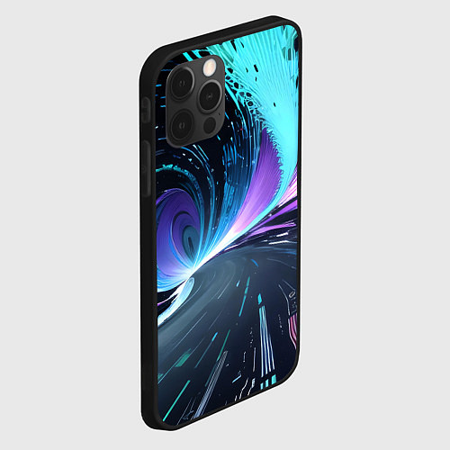 Чехол iPhone 12 Pro Max Путь к вечности / 3D-Черный – фото 2