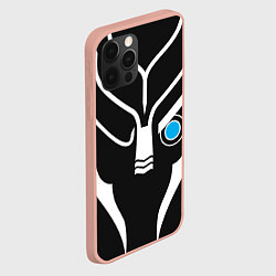 Чехол для iPhone 12 Pro Max Mass Effect Garrus Art, цвет: 3D-светло-розовый — фото 2