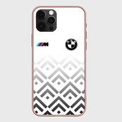 Чехол iPhone 12 Pro Max BMW m power - белый