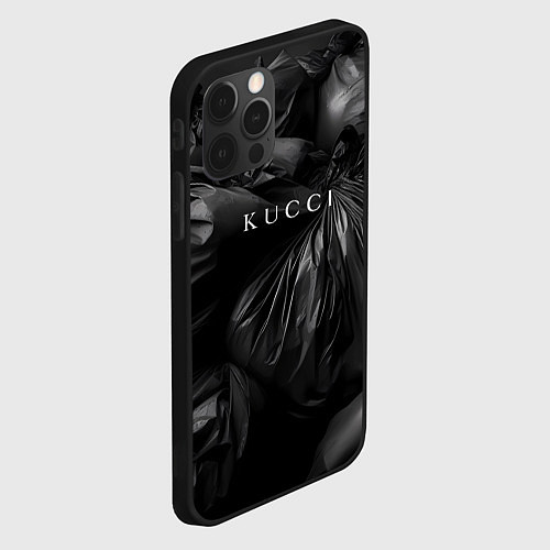 Чехол iPhone 12 Pro Max Куччи / 3D-Черный – фото 2