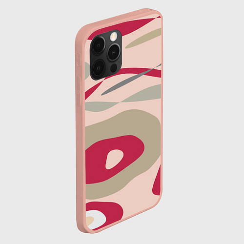 Чехол iPhone 12 Pro Max Magenta / 3D-Светло-розовый – фото 2