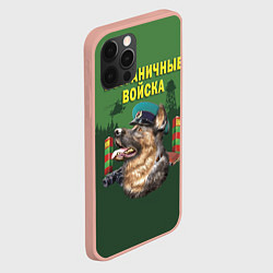 Чехол для iPhone 12 Pro Max Погранзастава, цвет: 3D-светло-розовый — фото 2