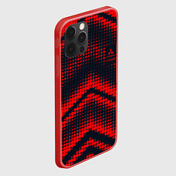 Чехол для iPhone 12 Pro Max Mitsubishi sign, цвет: 3D-красный — фото 2