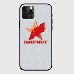 Чехол для iPhone 12 Pro Max Патриот, цвет: 3D-черный