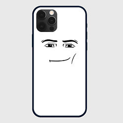 Чехол для iPhone 12 Pro Max Одежда Man Face Roblox, цвет: 3D-черный