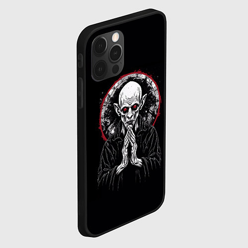 Чехол iPhone 12 Pro Max Мертвая преданность / 3D-Черный – фото 2